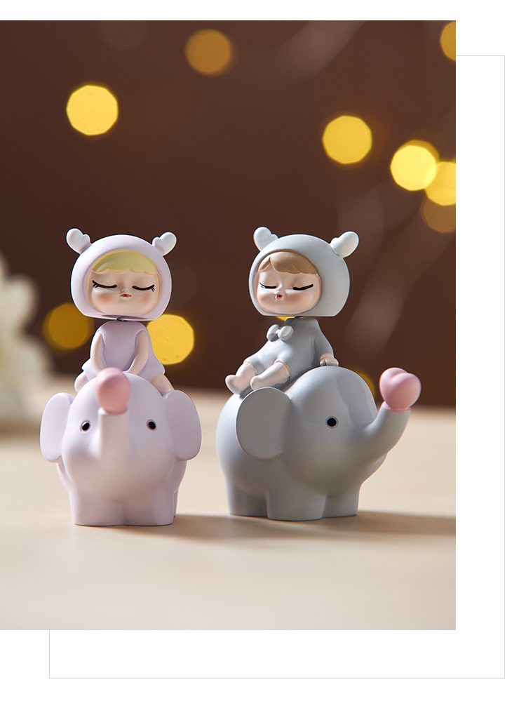 yicheng陶瓷娃娃日系系ins风办公室小可爱情侣桌面卡通摆件家居饰品