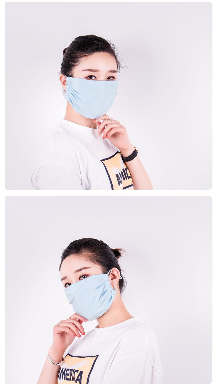 新款加大加宽防晒防紫外线口罩男女夏季遮阳薄透气户外防尘面罩可水洗