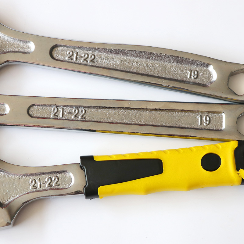 架子工开口死扳手脚手架192122尾部六角扳手手动工具