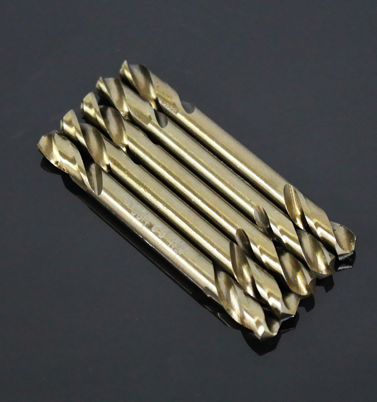 双头麻花钻头不锈钢专用双头钻 双刃钻头3.2/4.2/5.2铆钉专业 双头(3.