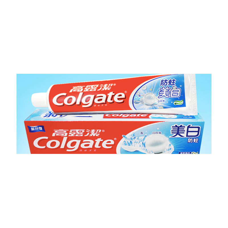 自营超级新品 高露洁(colgate) colgate高露洁美白防蛀牙膏140g/支 48