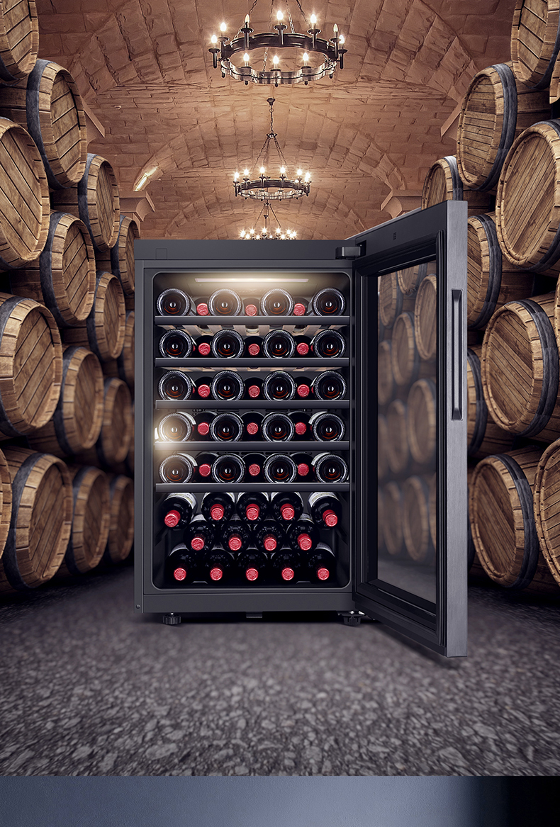 卡萨帝(casarte)酒柜/冰吧118升恒温恒湿酒柜 [专票 可装约49瓶]