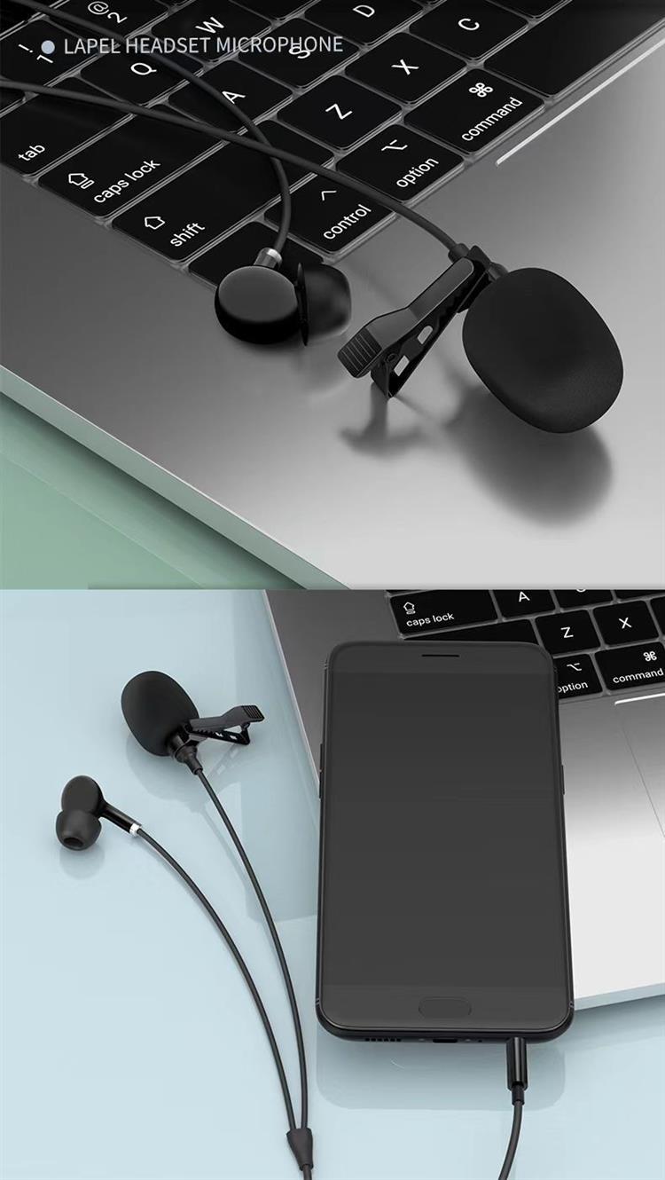 vbnm耳机/耳麦见描述 vbnm领夹式麦克风直播耳机扩音电脑吃播声控降噪