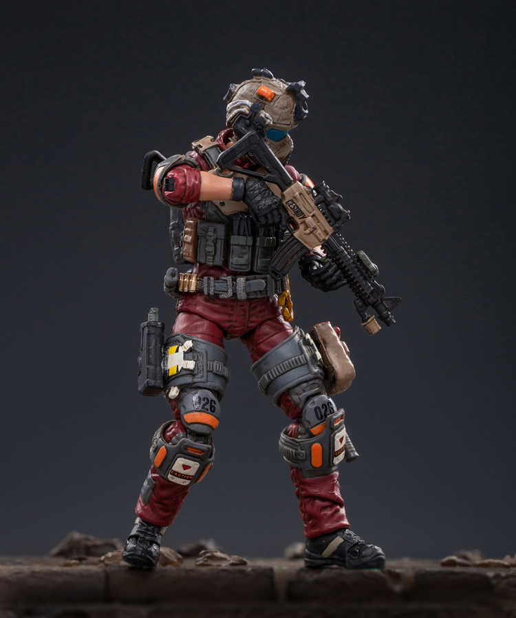 暗源兵人手办军事士兵玩具军人模型特种兵人偶可动女穿越火线儿童