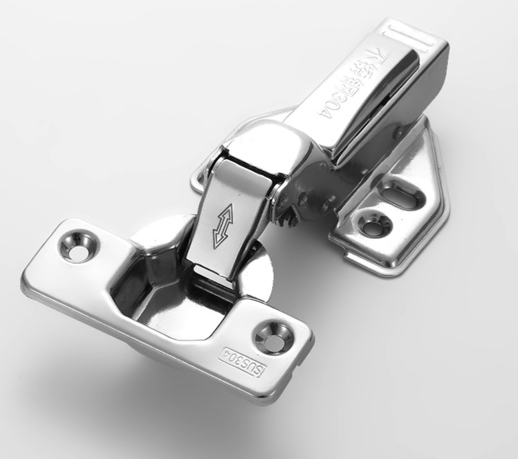 定做 合叶厨柜 304不锈钢铰链阻尼缓冲液压铰弹簧飞机烟斗衣柜橱柜