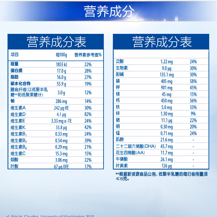 惠氏铂臻儿童配方调制乳粉4段800克