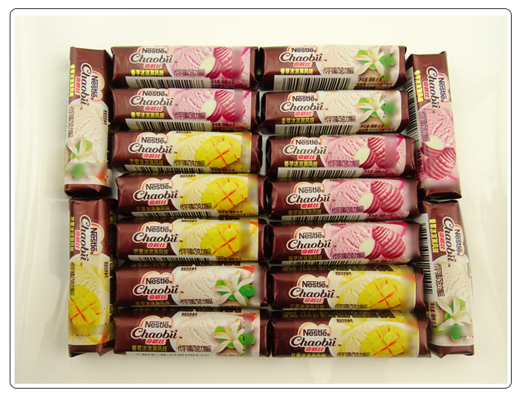 徐福记冰淇淋风味软馅巧克力长砖型散装1500g年货婚庆代可可脂