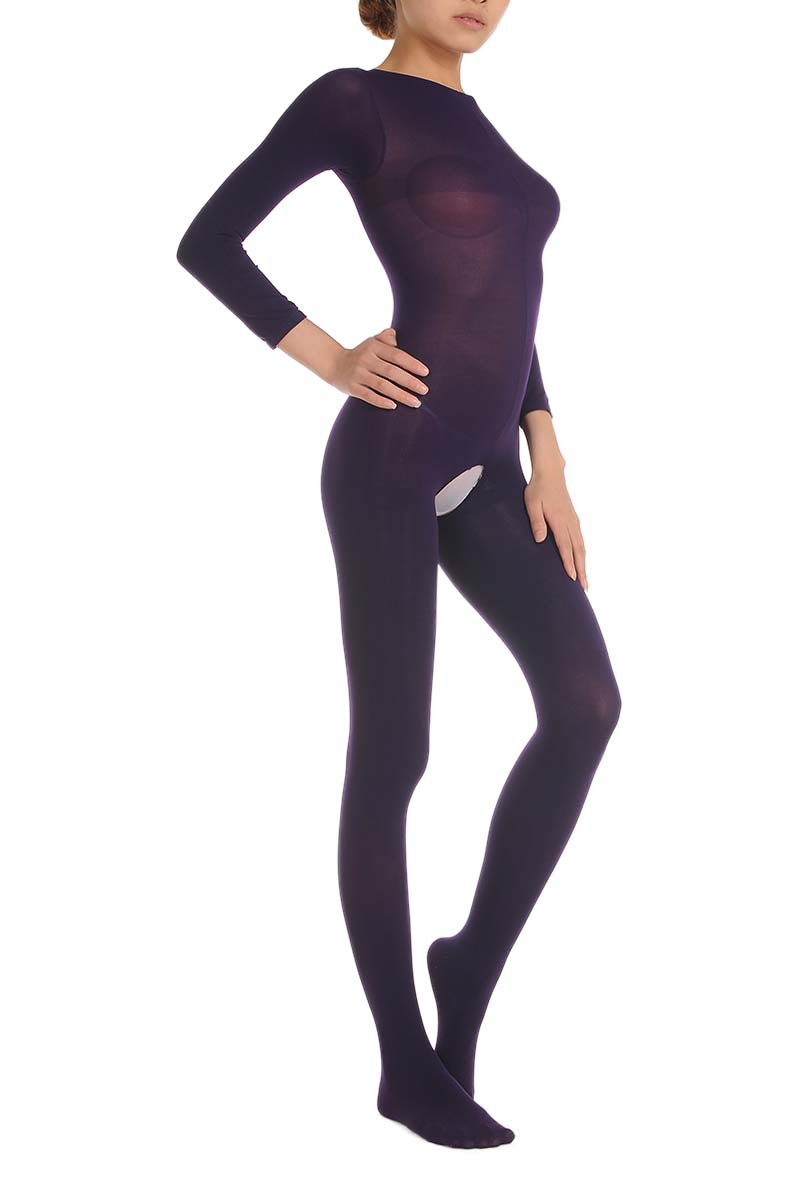 紧身连体丝袜肤色舞蹈打底衣性感天连身袜全身加厚情趣不开档卓思哲