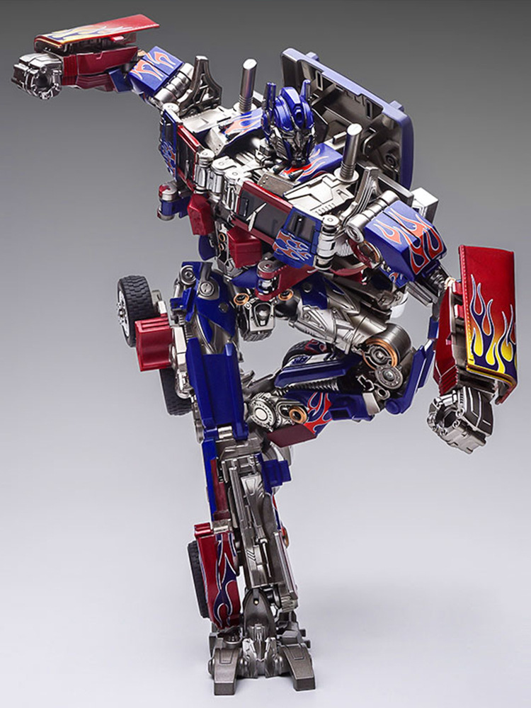 威将8093变形玩具金刚电影ss05放大合金版擎天m柱子司令官机器人