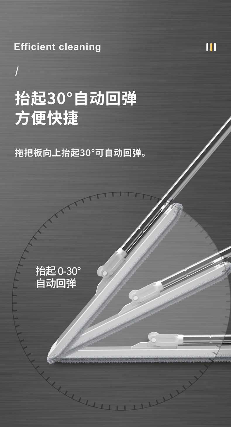 正品太太乐净污分离懒人免手洗刮刮乐拖把家用拖布平板墩布一体拖