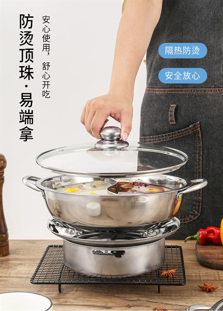 防风烤鱼炉酒精锅炉铸铁不锈钢固态酒精炉固体酒精锅家用小火锅