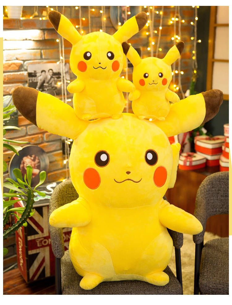 元气小猴(strong monkey)智能娃娃 昆吾锋可爱卡通皮卡丘公仔毛绒玩具