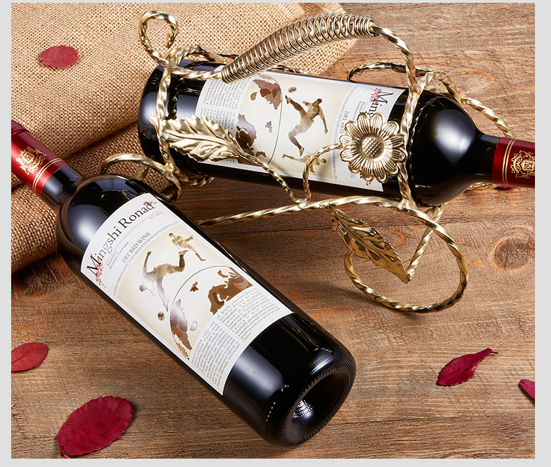 名仕罗纳德花仙子干红葡萄酒法国进口红酒750ml单支装