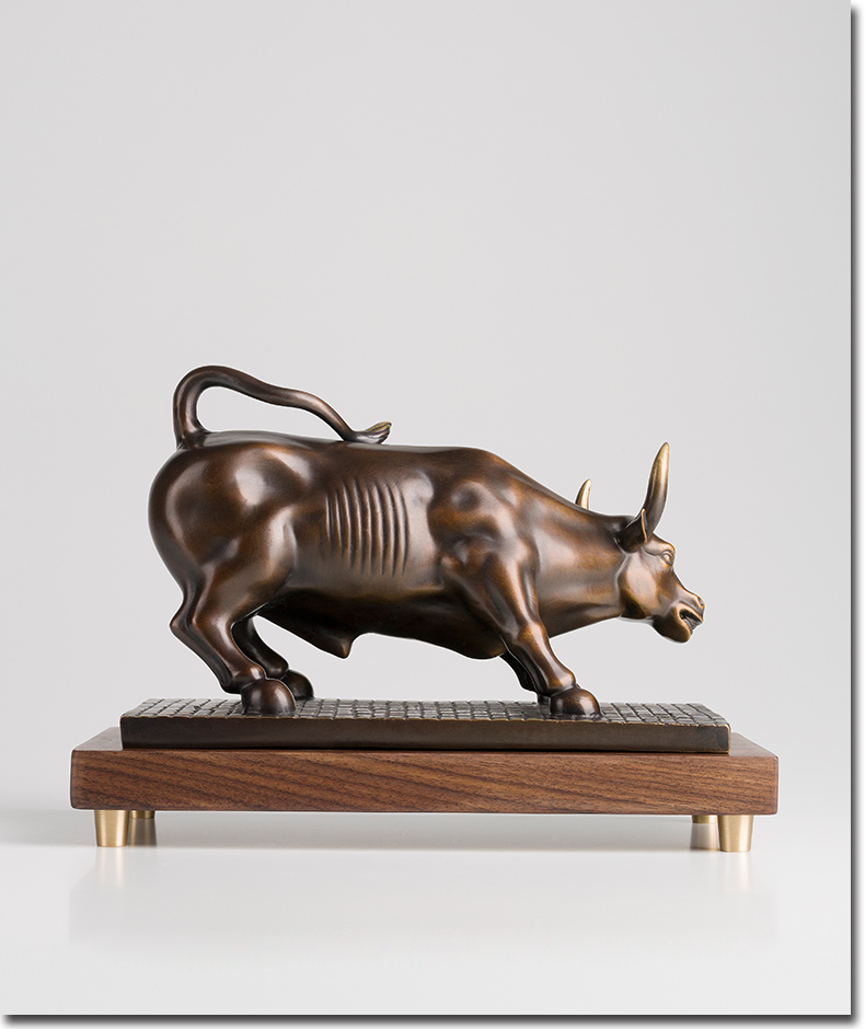铜师傅全铜摆件华尔街牛家居家居工艺品装饰品