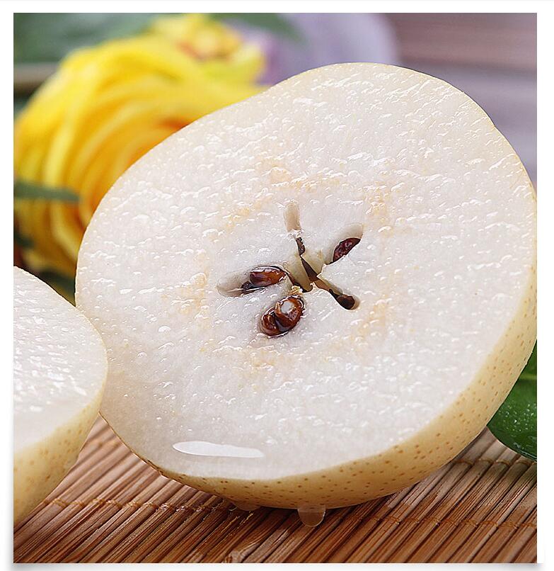 xj梨子新鲜河北鸭梨当季水果雪梨脆甜雪花梨白梨可开发票25kg