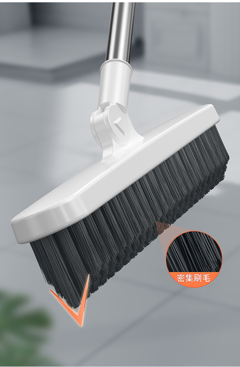 三维工匠卫生间地板刷洗地刷地刷子器浴室清洁瓷砖长柄硬毛地厕所缝刷
