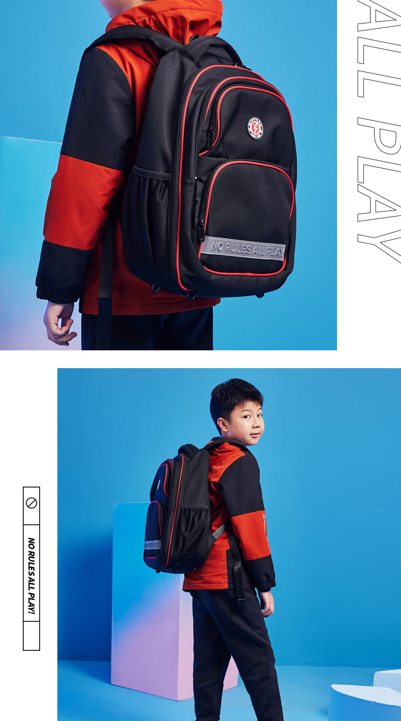 361儿童书包小学生双肩背包2021新款女童男童包包456年级双肩包