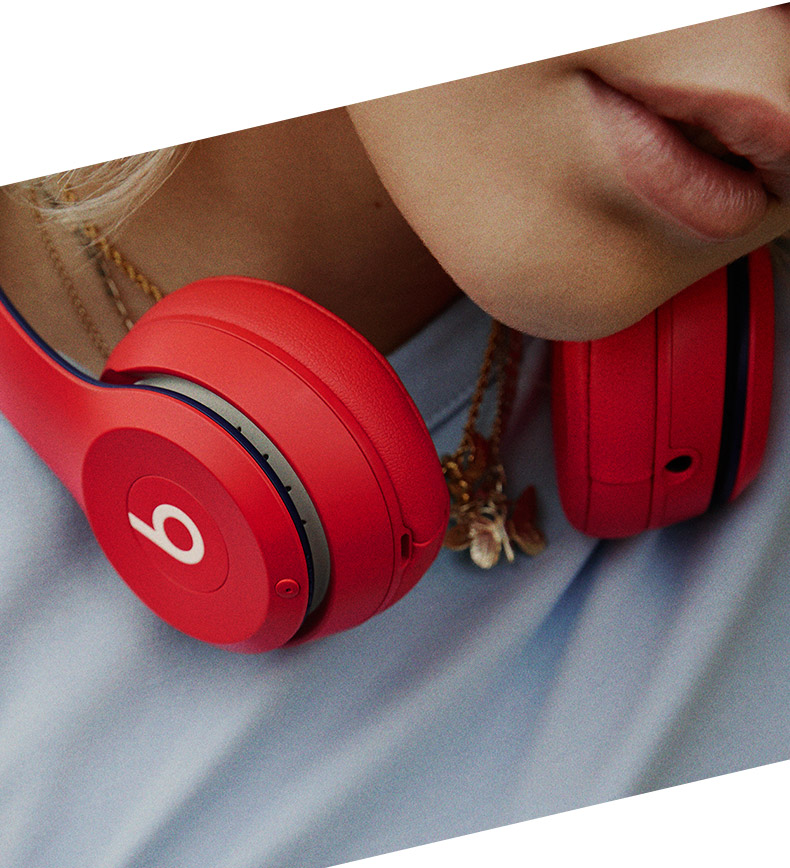 beatssolo3wireless无线耳机头戴式蓝牙耳机带麦跑步运动耳机学院白