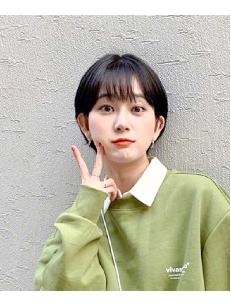 假发女短发个性时尚新式发套修颜波波头圆脸网红逼真自然全头套式 你