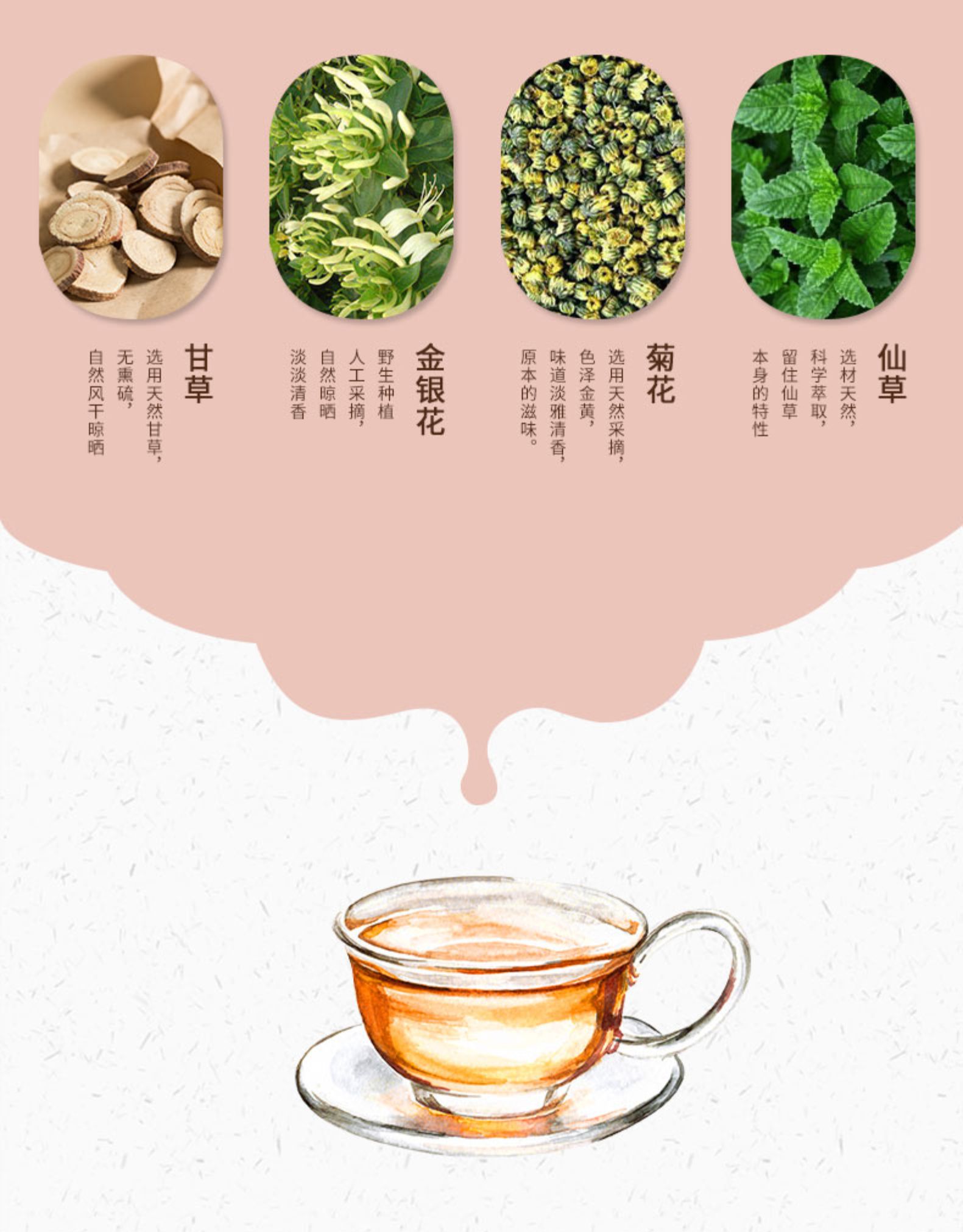 王老吉开胃茶何济公山楂麦芽植物饮料310ml16罐20罐整箱饭前