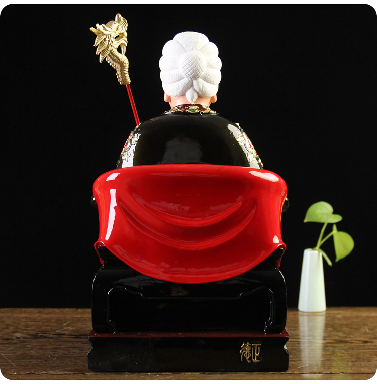 黑妈妈黑老太太保家仙神像树脂极彩绘仙家像居家供奉家用摆件佛像封后