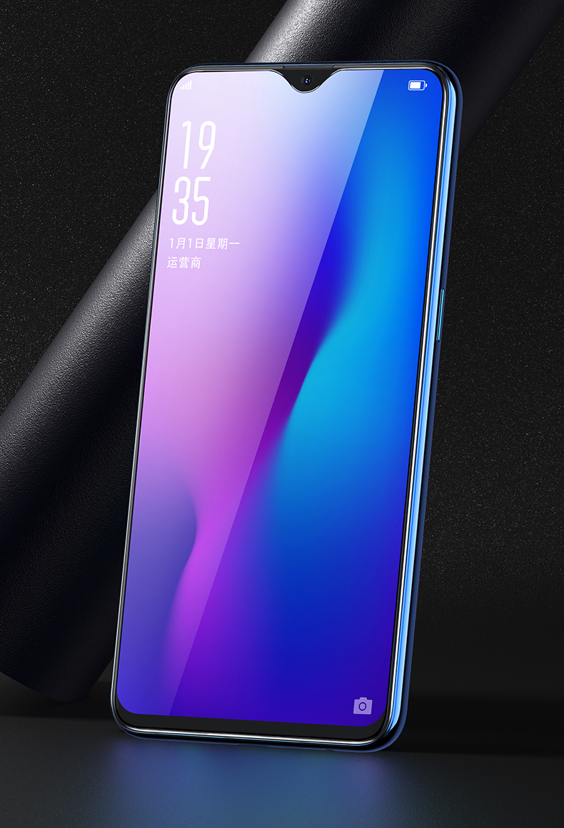 当世手机贴膜oppo系列高清膜 oppor15钢化膜r17reno防爆oppor9/splus