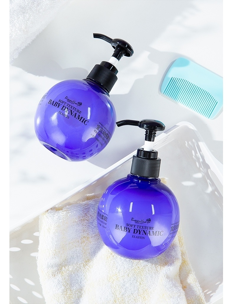 碧泉之花宝贝动感弹力素卷发护法神器直发保湿定型蓬松咖喱旗舰店