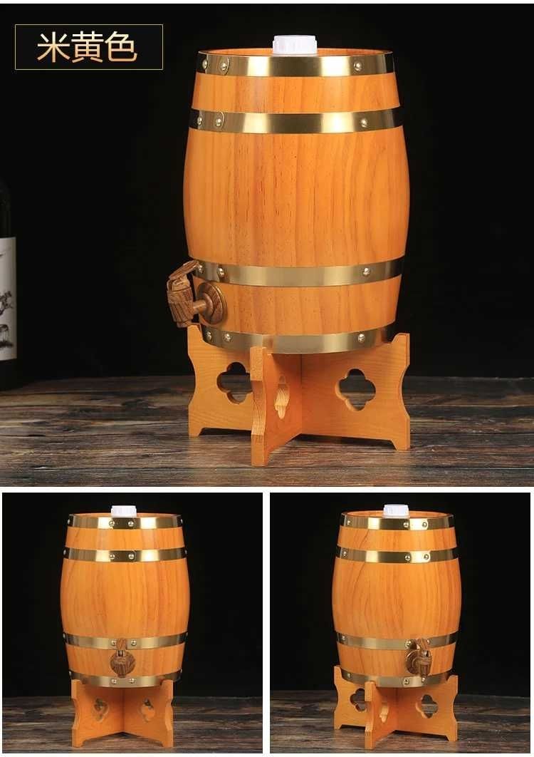 15l30l橡木酒桶白酒桶小木桶酒庄摆件橡木酒具复古酒桶白酒桶原木色25
