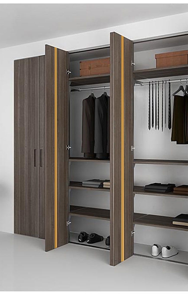 衣柜门拉直器加厚铝合金调直器门板防变形矫正器平开门压条拉直器黑色