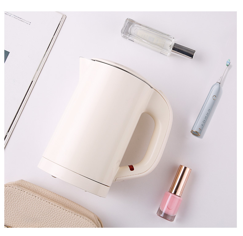 酒店宾馆旅行酒店电热水壶迷你便携式小型烧水壶kh825黑色