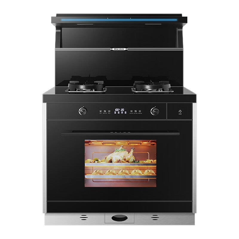 美大(MEIDA)集成灶蒸烤一体Z23-MAX蒸烤独立款 左烤炸右蒸炖 双变频猛火大容量 挥手智控 天然气