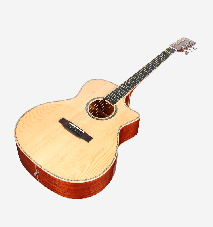 莫森(mosen)弦乐器a6 莫森(mosen)a6全单板民谣吉他初学者全单木吉他