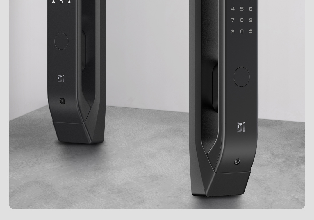 自营 德施曼q3m全自动猫眼智能指纹锁密码锁电子门锁咖啡金