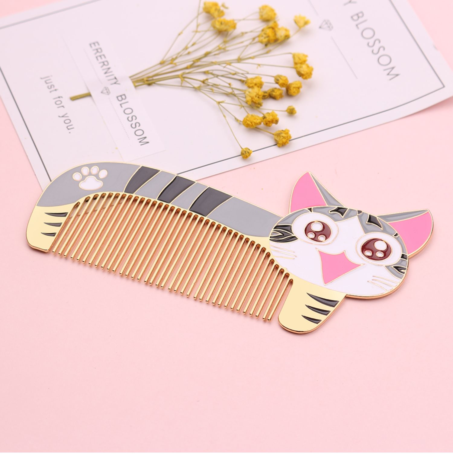 皮卡丘儿童梳子女孩不伤发可爱日系少女心精致好看韩版刘海便携随身