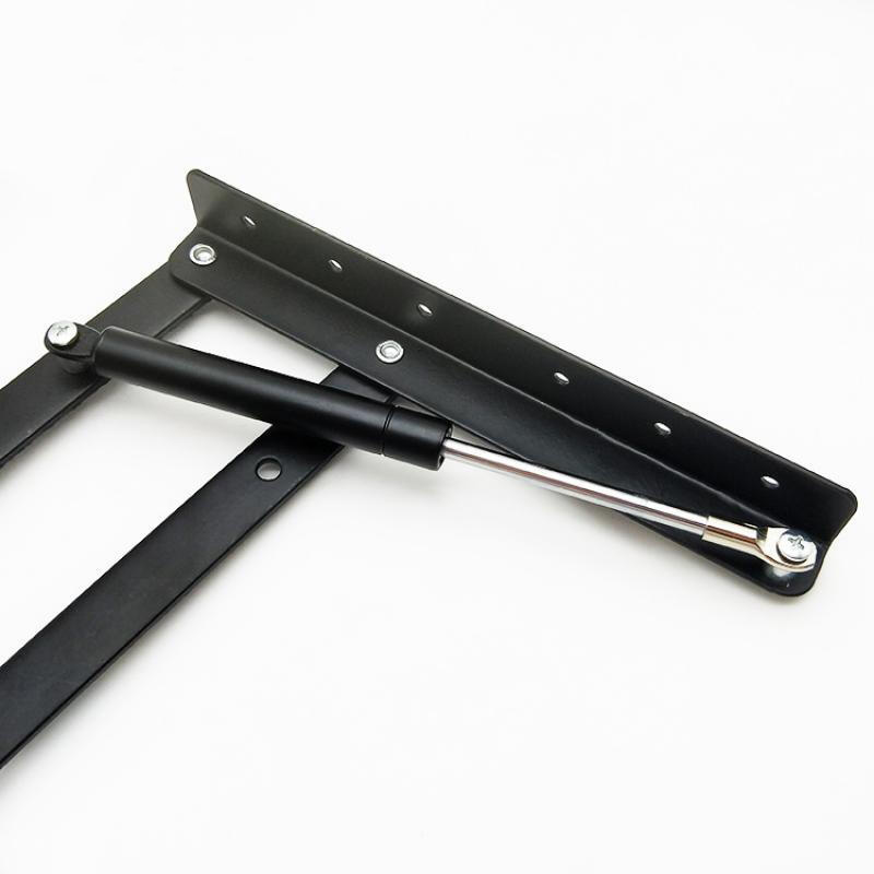 定做新款液压缓冲茶几升降器餐桌两用升降折叠支架多功能家具五金配件