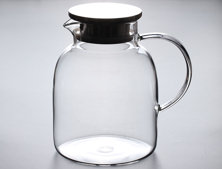 大容量玻璃壶耐热冷水壶玻璃可高温家用凉水壶水杯套装水壶茶壶 敬平