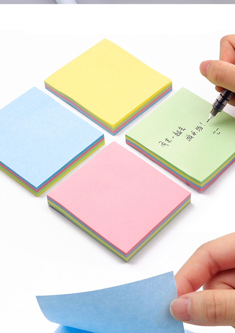 邦可臣便利贴小学生用便签纸爱心标签贴纸小条标记心形型可爱卡通少女