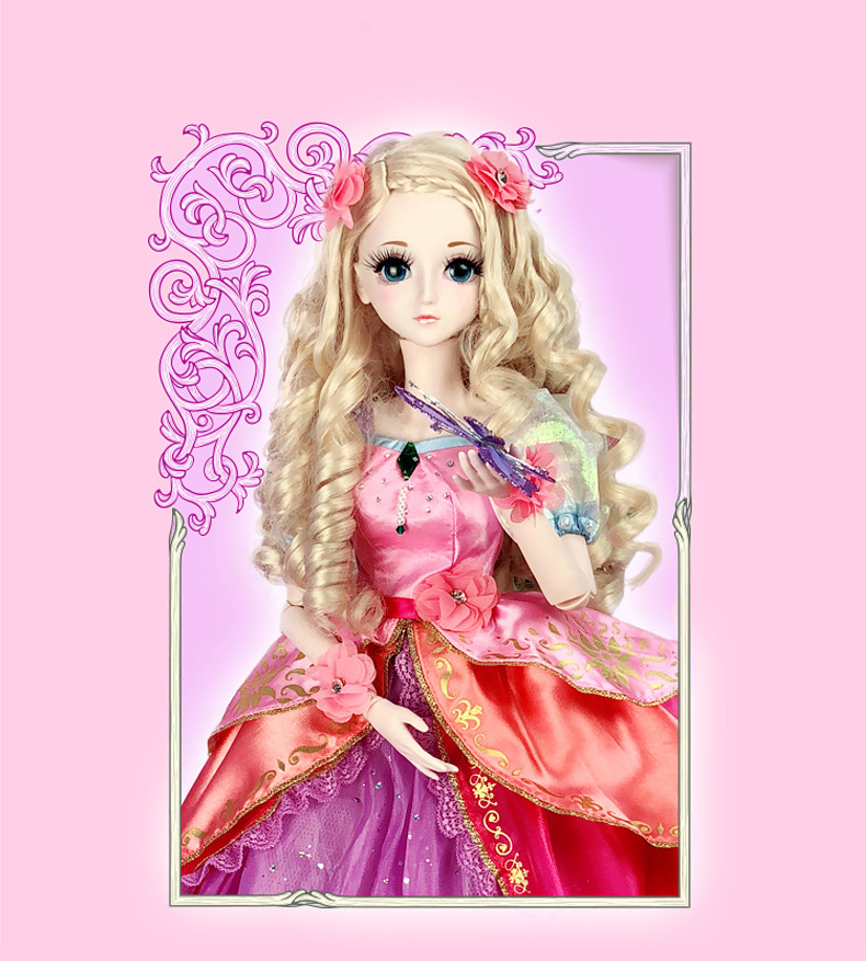 2020丽娃娃白光莹素白仙子版女孩儿童玩具夜萝莉仙子仿真洋娃新款