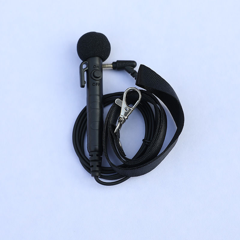 扩音器专用手持式带开关麦克风小蜜蜂扩音器话筒教学导游随身麦黑色