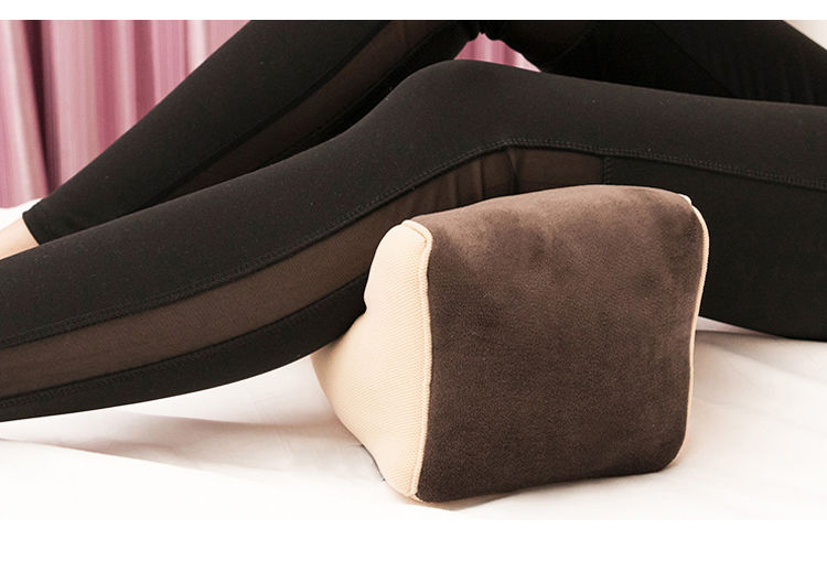 日本垫脚枕孕妇脚垫记忆棉枕头脚枕沙发卧室垫腿腰枕头宝妈夹腿枕粉色