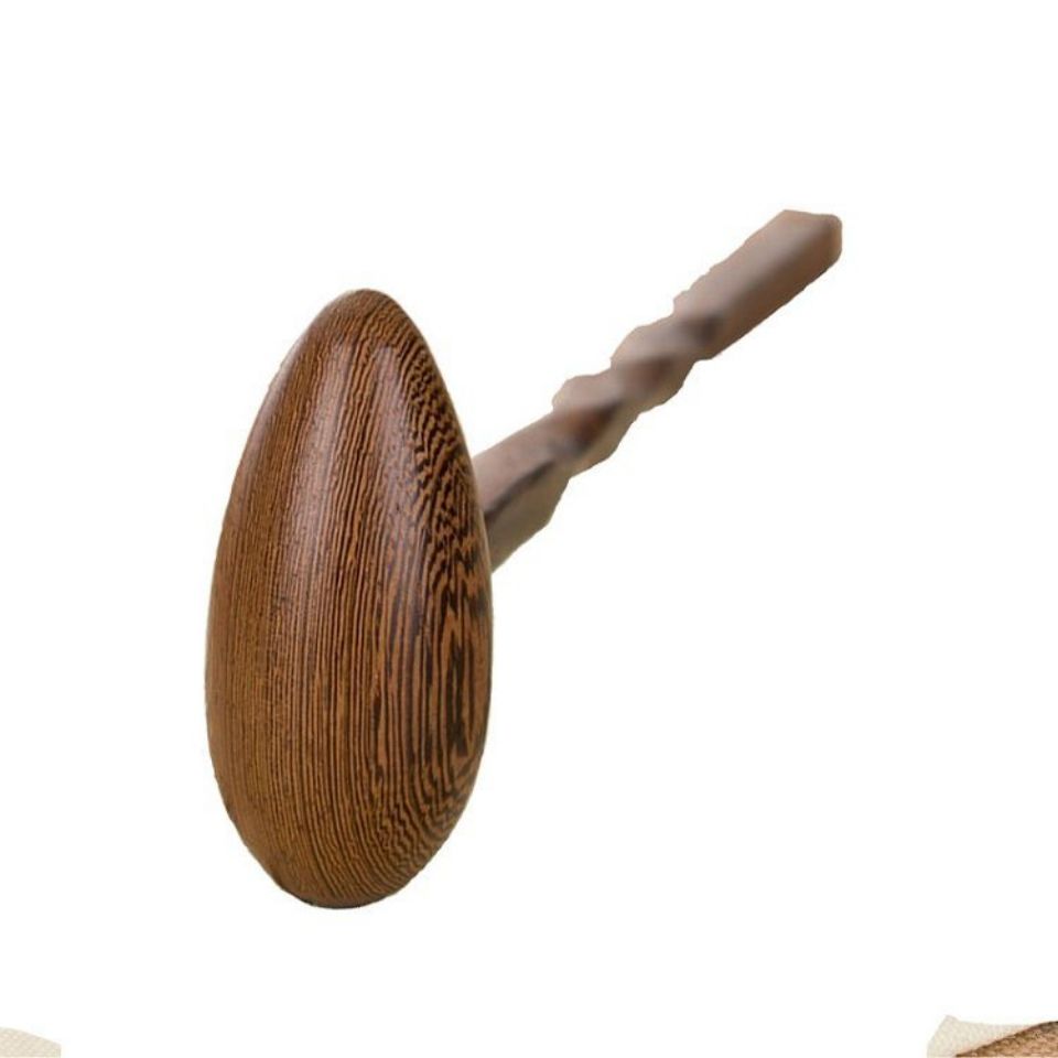 鸡翅木质按摩捶经络拍按摩棒健身锤小锤子保健锤手动敲打捶经络锤