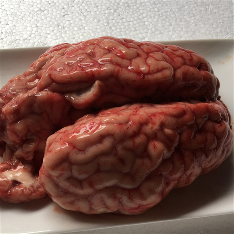 博多客火锅辅料 牛脑花 黄牛牛脑花子 2.5kg 新鲜烧烤火锅食材牛杂脑