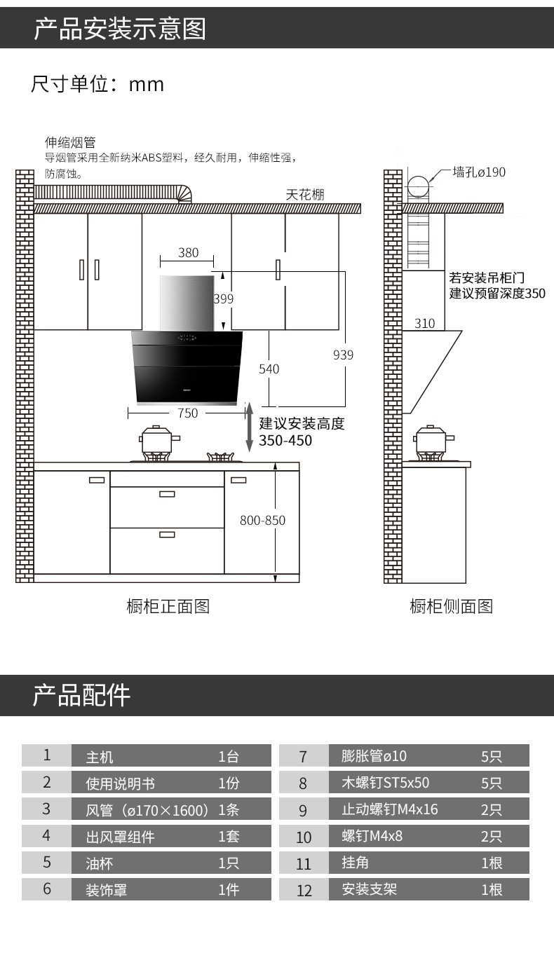 侧吸式油烟机清洗图解图片