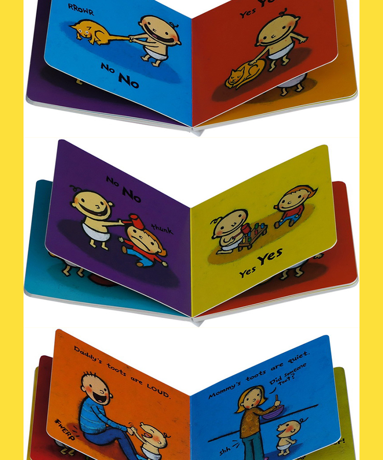 《【诺森正版】leslie patricelli 英文原版绘本6册 幼儿入门启蒙认知