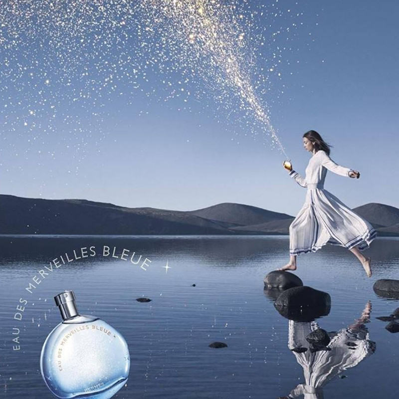 herm06s爱马仕蓝彩星光女士香氛爱马仕女士淡香水浪漫海洋50ml100ml