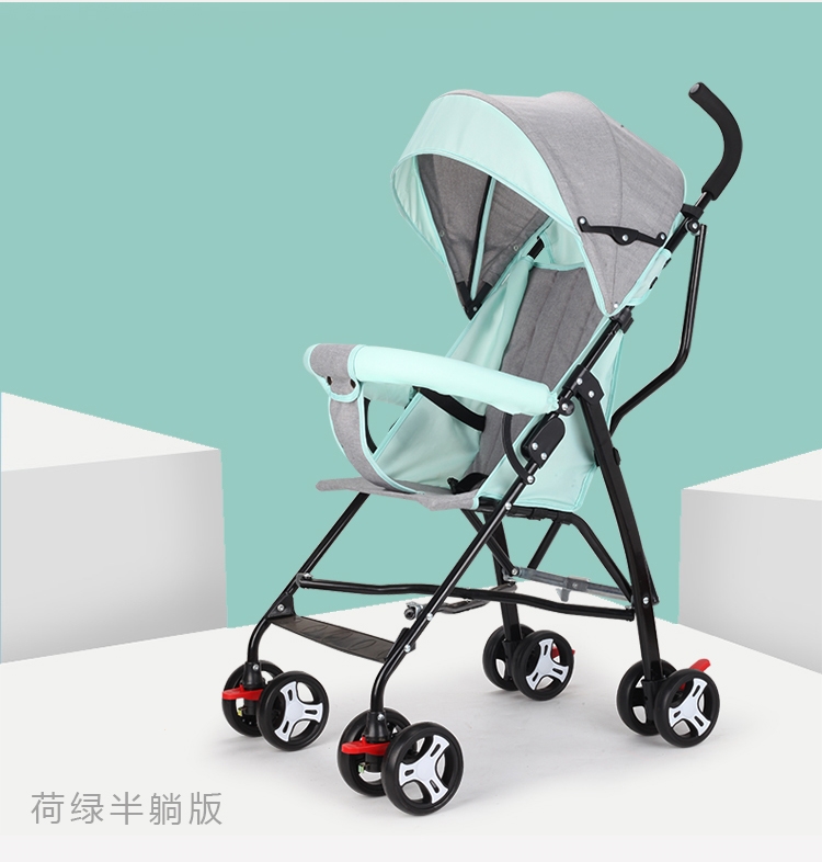 便携式婴儿推车小简易古达可坐可躺儿童宝宝夏天小孩手推伞车夏季