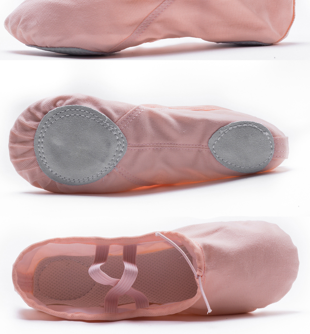 黑色舞蹈鞋男女学生软底练功鞋跳舞穿的鞋子形体瑜伽室内猫爪舞鞋