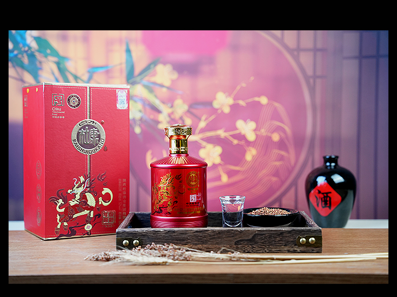 白水杜康白酒 白水杜康年份窖龄浓香型白酒整箱粮食酿造52度500ml*6瓶