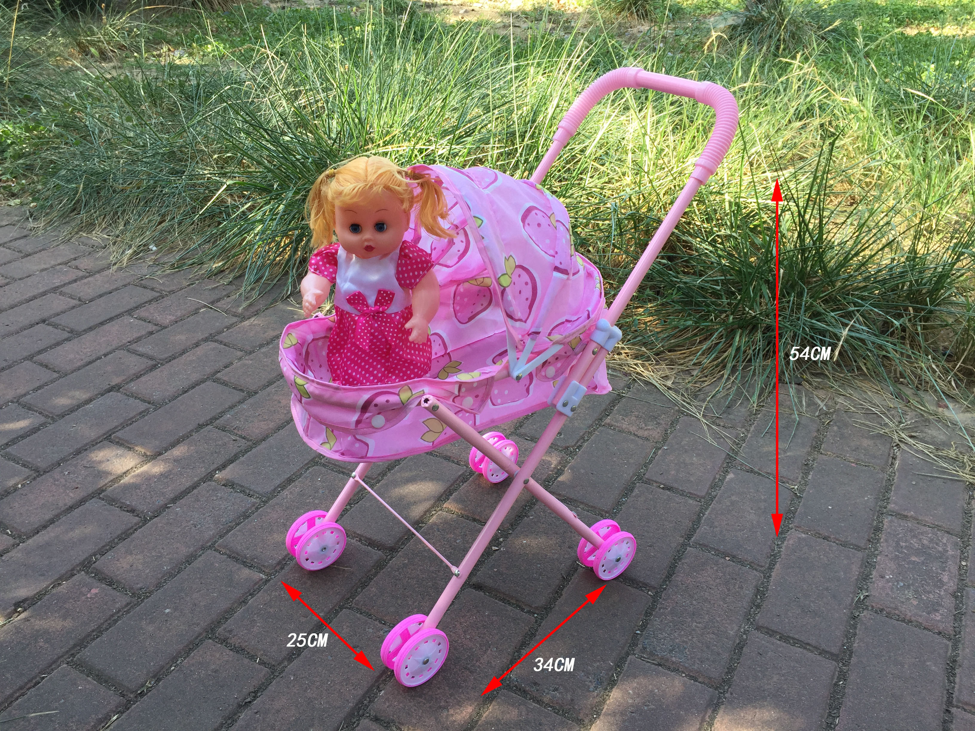 儿童玩具推车小女孩带娃娃手推车女童婴儿宝宝3456岁8生日礼物真智力