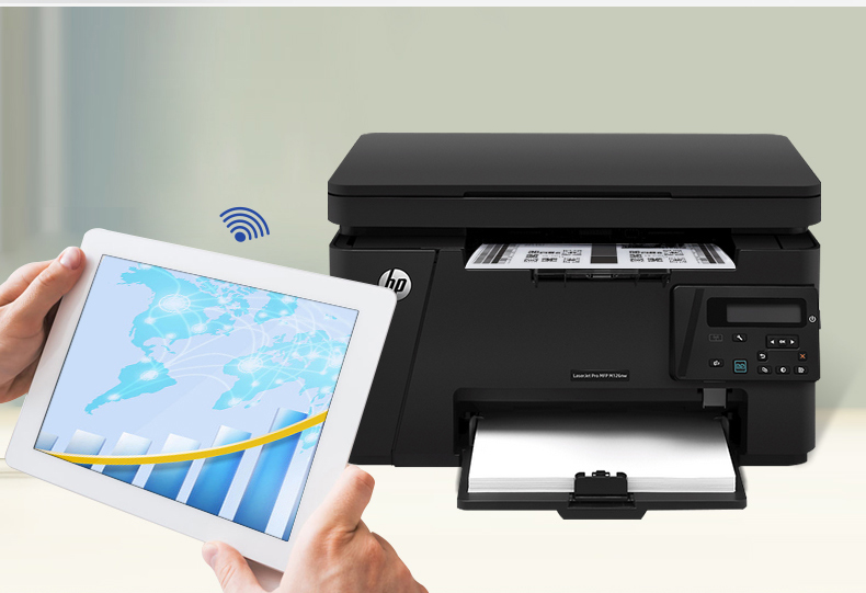 hp惠普m126nw黑白激光一体机惠普打印机打印复印一体机无线打印机wifi